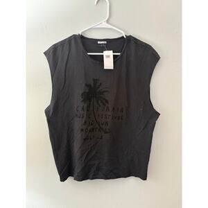 MOTHER CUT OFF BAND TEE